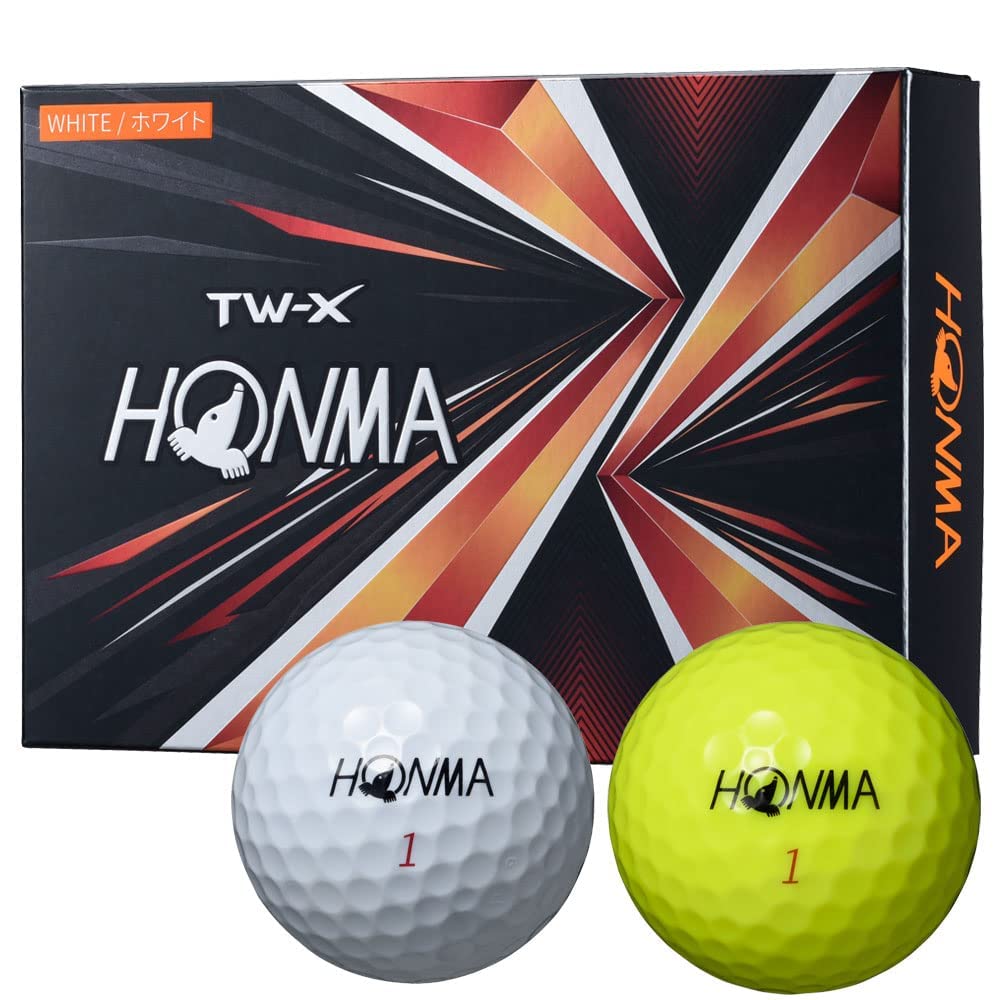Amazon.co.jp: HONMA(本間ゴルフ) 2022 TW-X ゴルフボール 正規品 日本