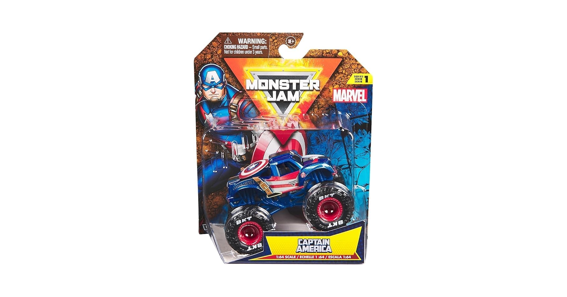 Amazon.com: Monster Jam - Original Monster Truck in Marvel