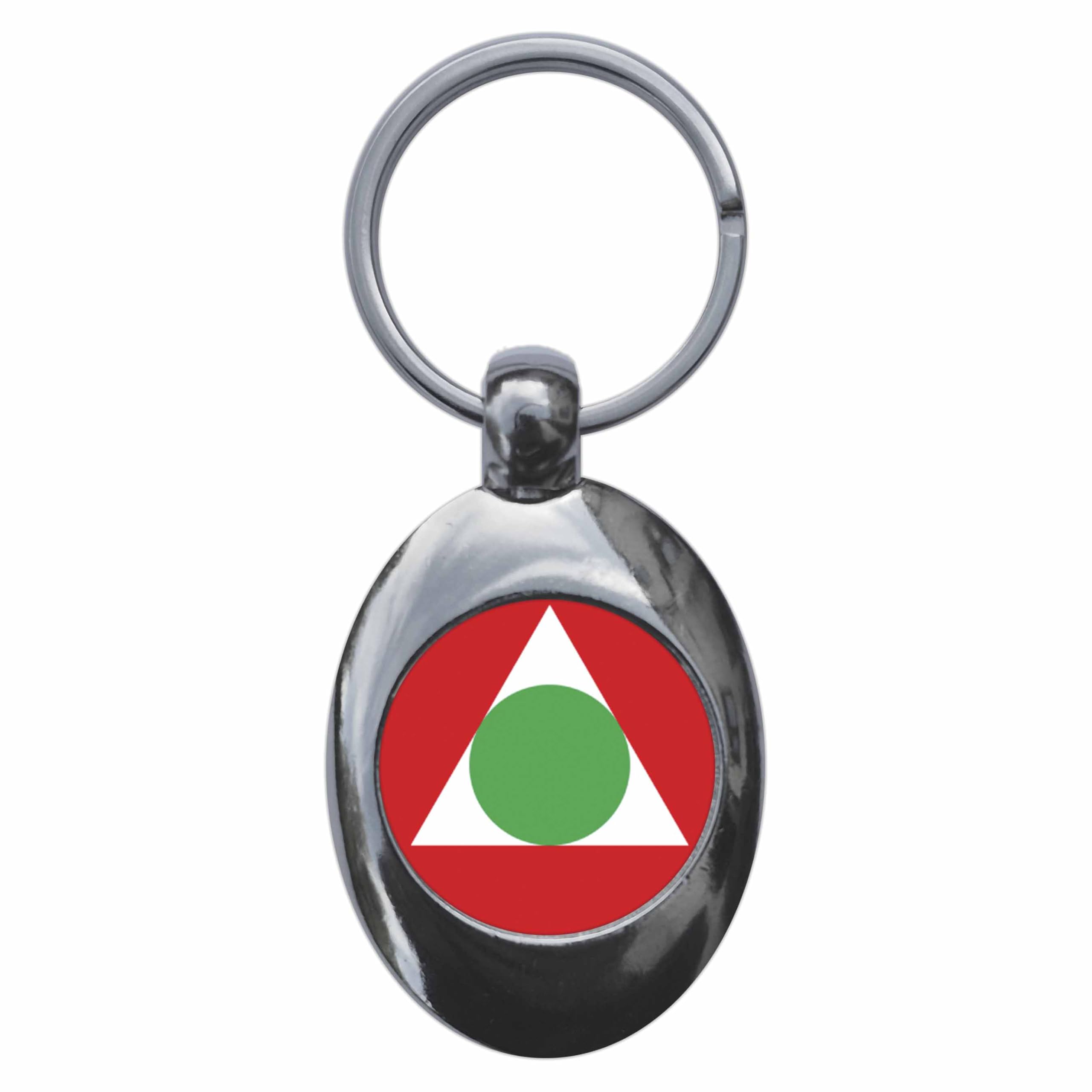 Ozorath Lebanon Air Force Roundel Keyring Keychain With Trolley Coin