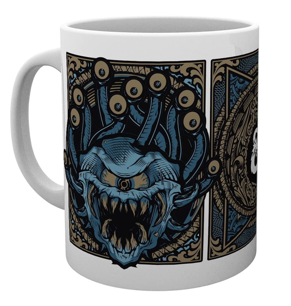 Gb Eye Multicolour Dungeons & Dragons Beholder Mug Size 1