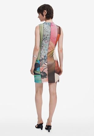 Desigual Women's Panel Mini Dress