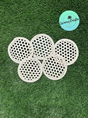 Image of Idiyappam Plates, Natural Palm Leaf Plates, String Hopper Plate - Set of 7, idiyappam Thattu