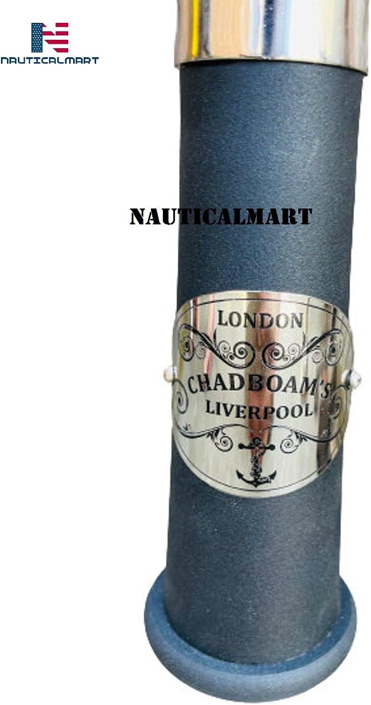 Nautical 20" Marine Ship Engine Room Telegraph in Double Tone Finish | Ship Instrument Working Instrument | Antique Marine Telegraph (Nickle Finish)