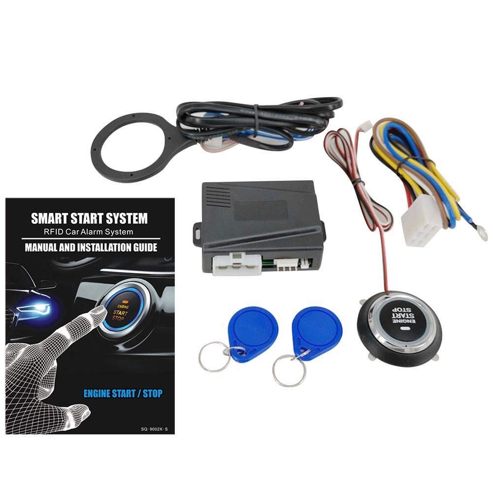 Alarma Coche SERVICIO DE PARTE DE PARTE DE PARTE DEL COCHE SISTEMA DE ENTRADA DE INICIO DE INICIO DE INICIO INICIO DE PARADA PULSAR PARA INICIAR EL MOTOR AUTOMOTE AUTOMOTE BOTÓN DE IGINICIÓN PARA EL C