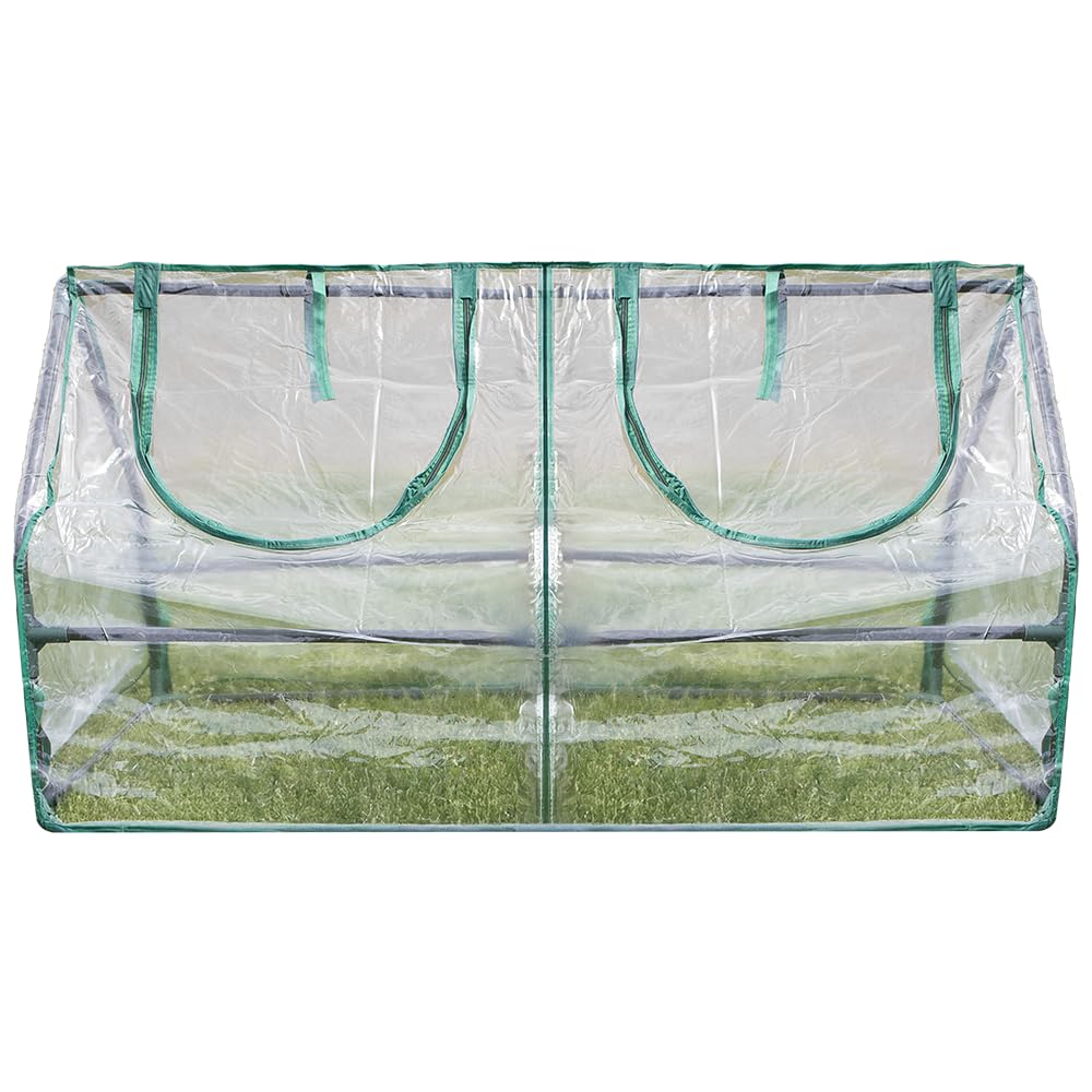 Amazon.com : Zenport SH3212A Garden Cold Frame Greenhouse Cloche