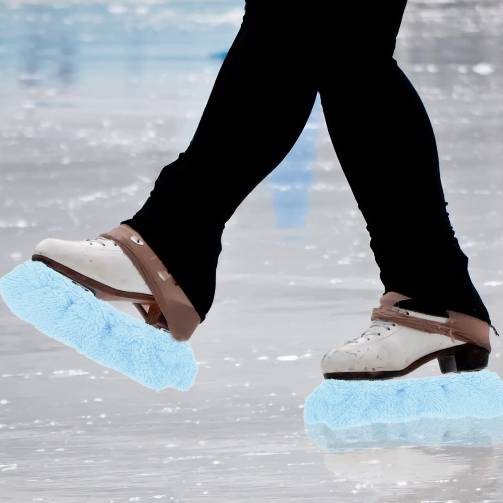 Toddmomy 6paires Housses De pour Lames De Patinage De Manchons Élastiques pour Accessoires De Patins à Glace