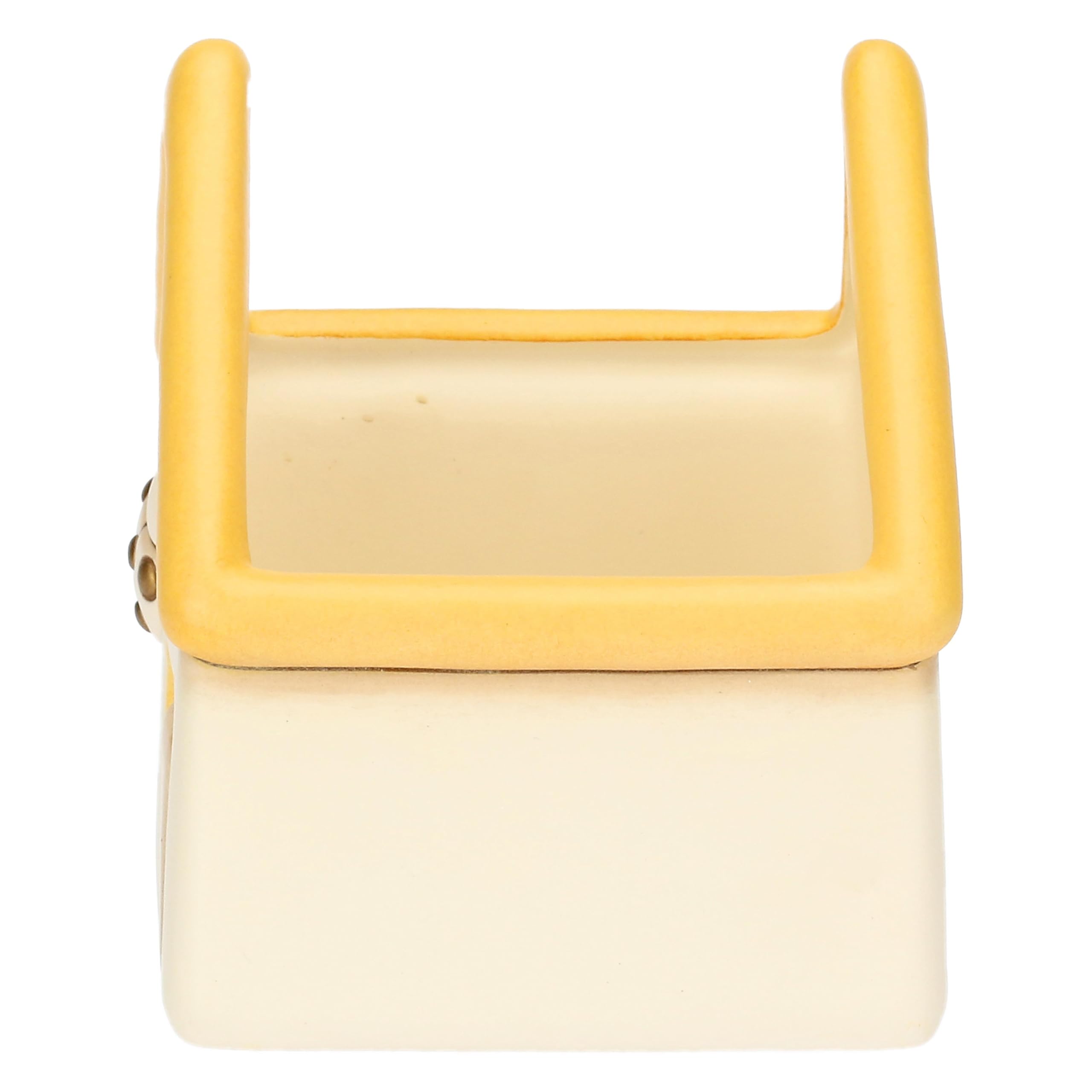 Thun - Porta diffusore a forma di casetta con coccinella in ceramica, 11,4x11,2, altezza 12,9 cm, collezione THUN Fragrances