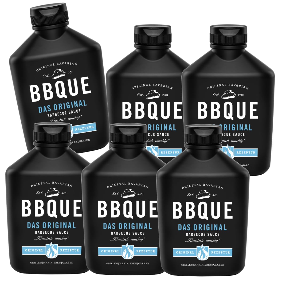 BBQUE Bayrische Barbecue Sauce "Das Original" | 6er Pack