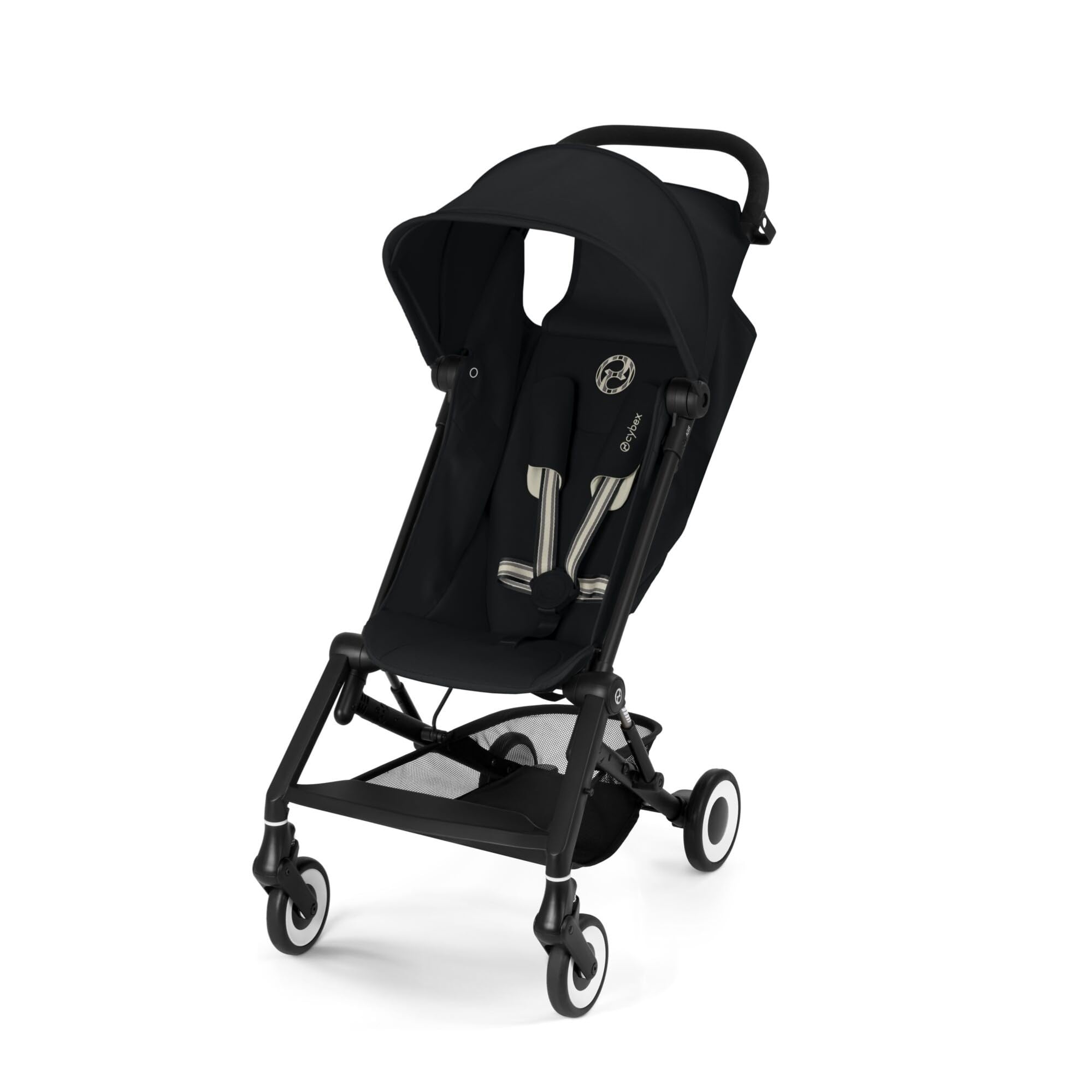 CYBEX Gold Buggy AGIS, Von ca. 6 Monaten bis ca. 4 Jahre (max. 22 kg), Geeignet als Handgepäck, Magic Black (Schwarz)