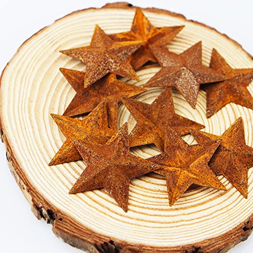 50-Pcs-Rusty-Stars-for-Crafts-177-inch-Rustic-Mini-Metal-Barn-Star-Vintage-Star-Antique-Primitives-Star-Ornaments-for-Festival-Country-Home-Decor-Party-Supplies-Wreath-Craft-Project-Accessory 50 Pcs Rusty Stars for Crafts 177 inch Rustic Mini Metal Barn Star Vintage Star Antique Primitives Star Ornaments for Festival Country Home Decor Party Supplies Wreath Craft Project Accessory