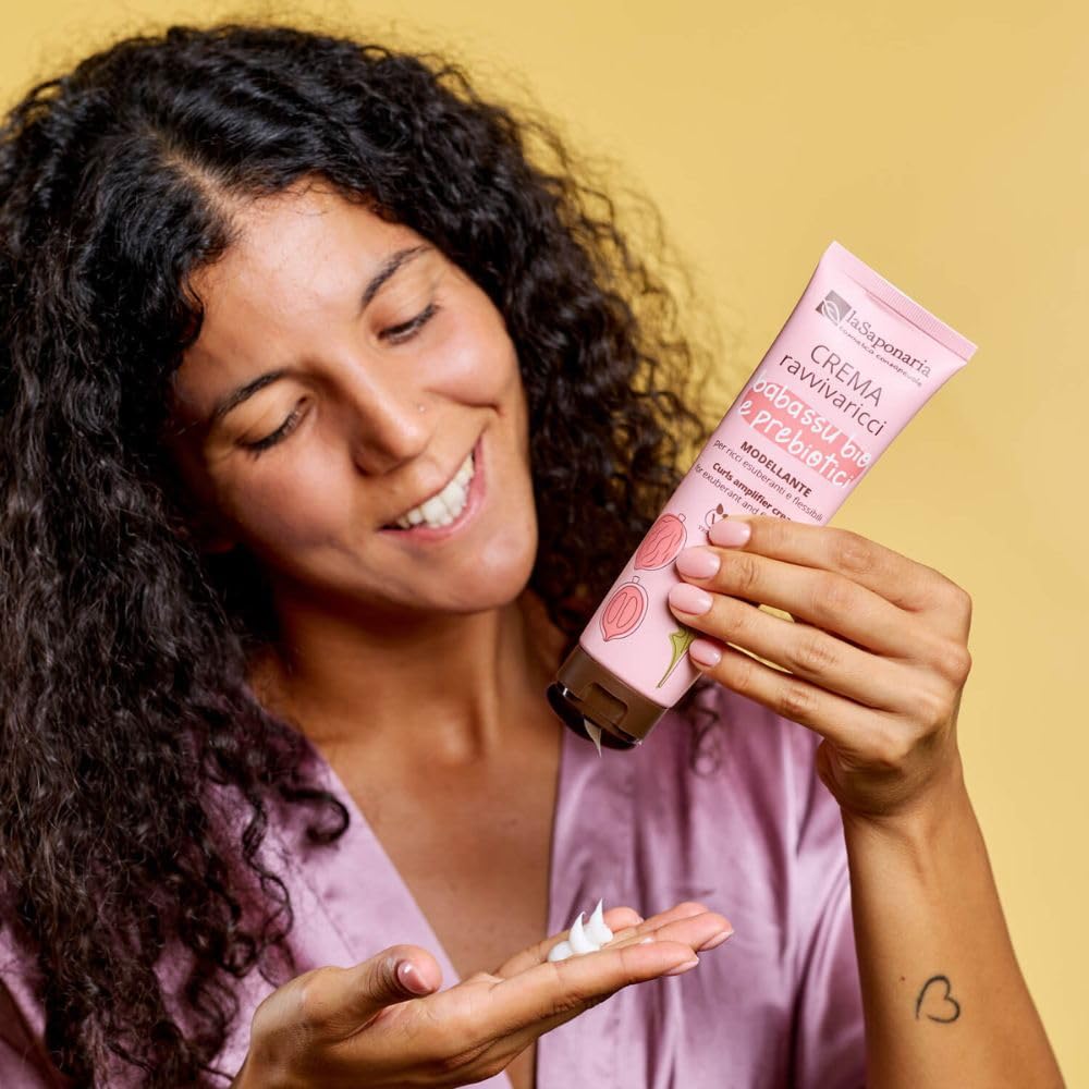 Image secondaire de La Saponaria revitalisant la crème pour les boucles 150 ml