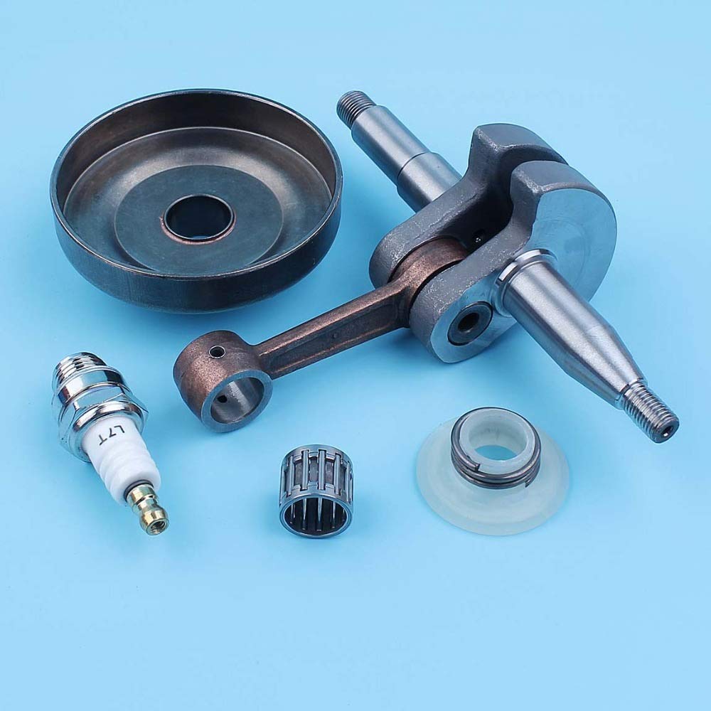 Kit de cojinete de Agujas de Engranaje helicoidal de Embrague de cigüeñal Compatible con Motosierra Husqvarna 350345340 503858071,503 85 80-71