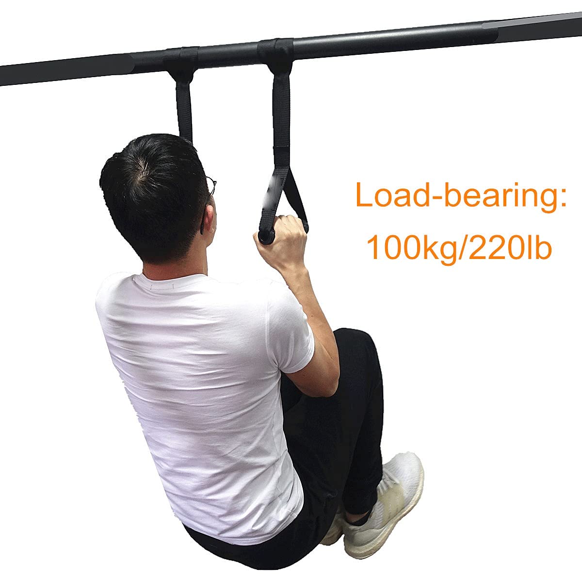 Uchwyt gimnastyczny Linka Akcesoria do kabli Maszyna do ciągnięcia Trening Arm Core Strength Training Home Sprzęt gimnastyczny (metalowy uchwyt żółty)