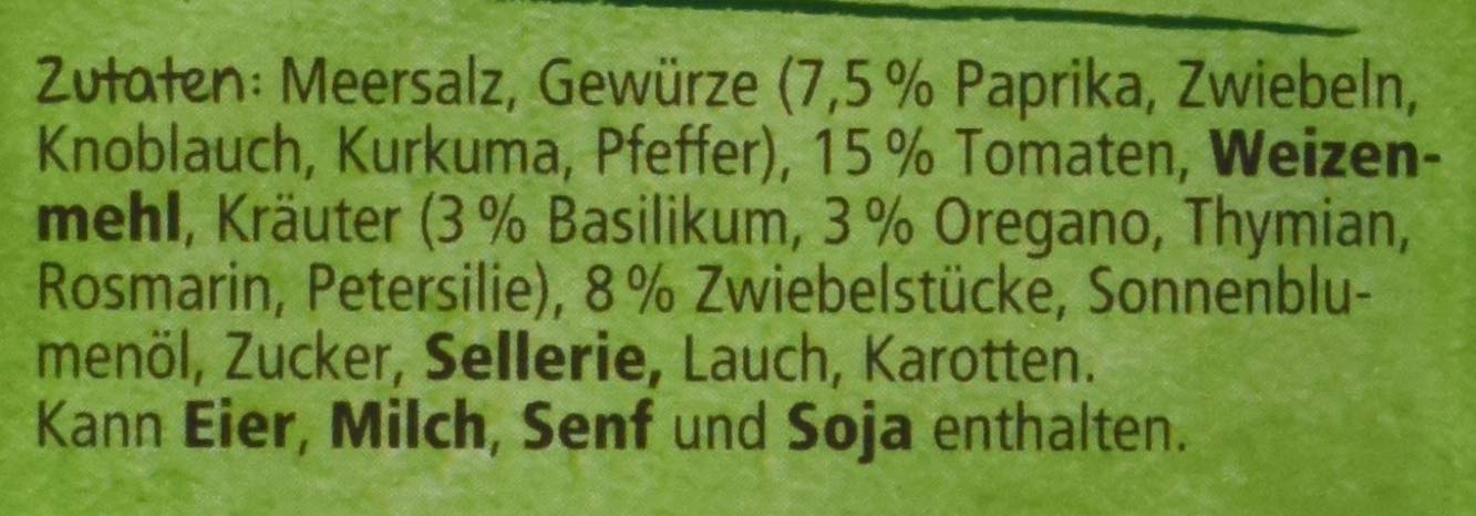 Maggi Fix&Frisch Hähnchen mit Gemüse und Kartoffeln mariniert vom Blech, 22er Pack (22 x 27 g)