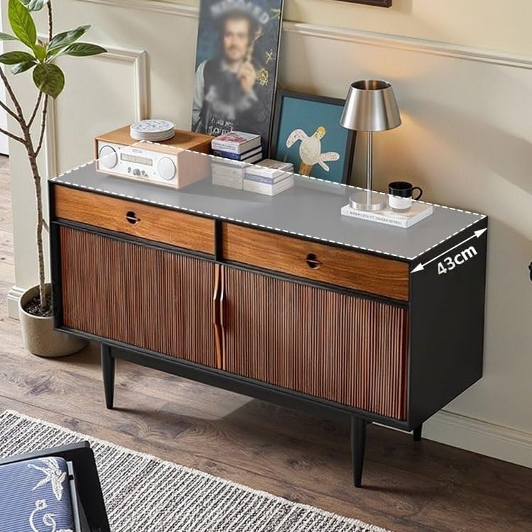 Bar kawowy 150 x 43 x 80 cm kredens z litego drewna sypialnia szuflada retro szafka do przechowywania salon ganek szafka bufetowa z miejscem do przechowywania