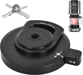 NC301 Outer Bowl Lid and Paddle, Outer Bowl Replacement Lid Creami Replacement Parts Compatible with NC299AMZ/NC301/NC300 Series
