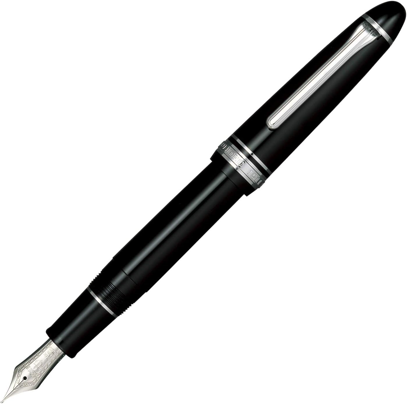 Sailor pen fountain pen profit 21 silver silver character 11-2024-420 black
