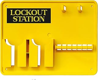 Zing Green Products 7353 Unstocked Lockout Station, 7 Lock Capacity