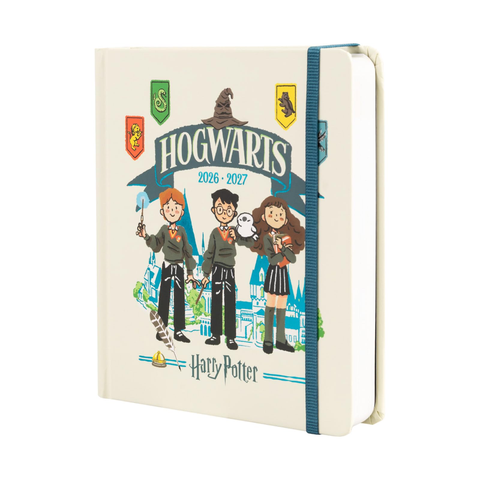 Grupo Erik Academic Diary 2026-2027 Page a Day - Harry Potter Gifts | Back to School Planner 2026-2027, Mid Year Diary 2026 2027 Day per Page | Harry Potter Stationery Gifts