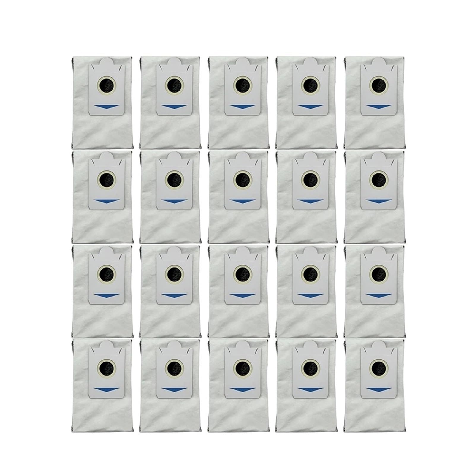 OUNCU Assembly Dust Bags,Compatible For Ecovacs Debot X2 / X2 Omni / X2 Pro / T30s Pro / X5 OMNI Vacuum Cleaner Parts(20 pcs)