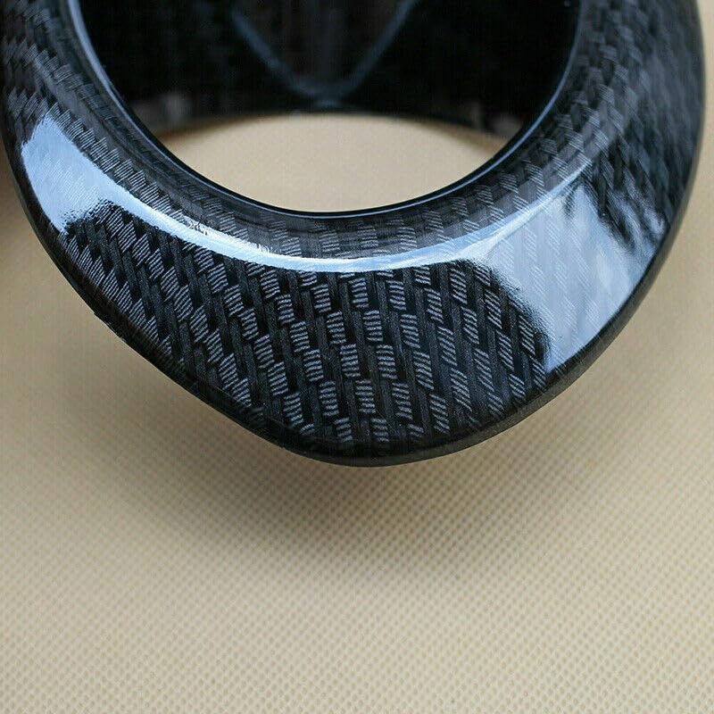 Image of ABS Carbon Fiber Front Fog Lamp Ring, Fits for 2016-2021 10th Honda Civic, 75011-F