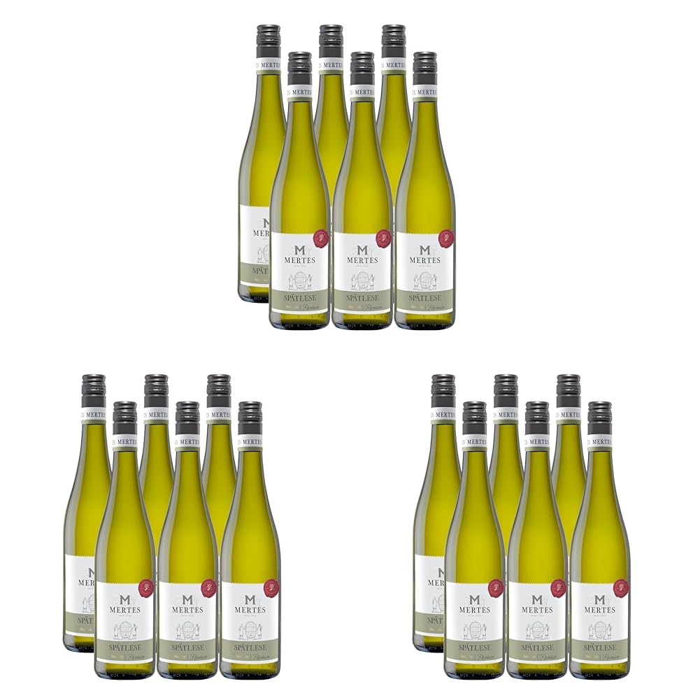 Peter Mertes Spätlese Weißwein lieblich (6 x 0.75 l) (Packung mit 3)