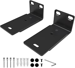 Sound Bass Soundbar Smart 300 500 550 600 700 900 Ultra, TV Speaker Adjustable Wall Mount Kit, Black, for Bose 300/500/550/600/700/900/Ultra/Smart Sound Bar Mounting Under TV Bracket
