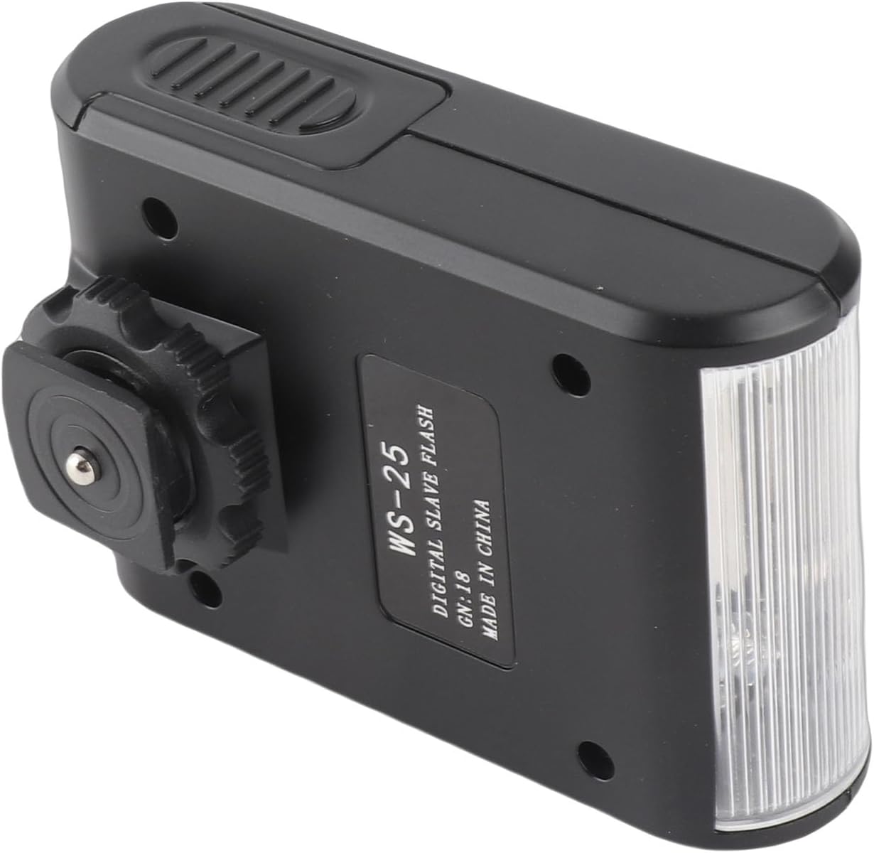 On Camera Flash Portable Mini Digital Hot Shoe Mount Flashlight for DSLR Cameras, Built in Digital Slave and Auto Pre Flash Sensor, for Any Digital Camera