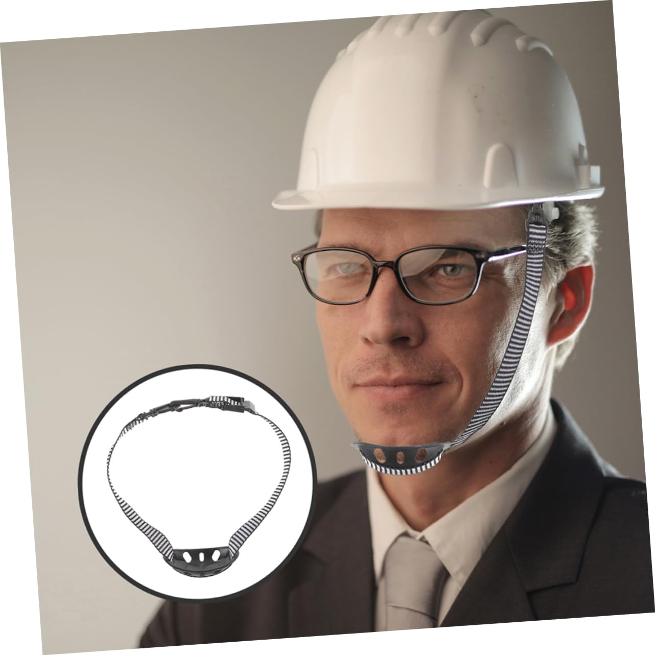 OSALADI Adjustable Helmet Chin Straps Universal Hard Hat Chin Strap for Hat Easy Install