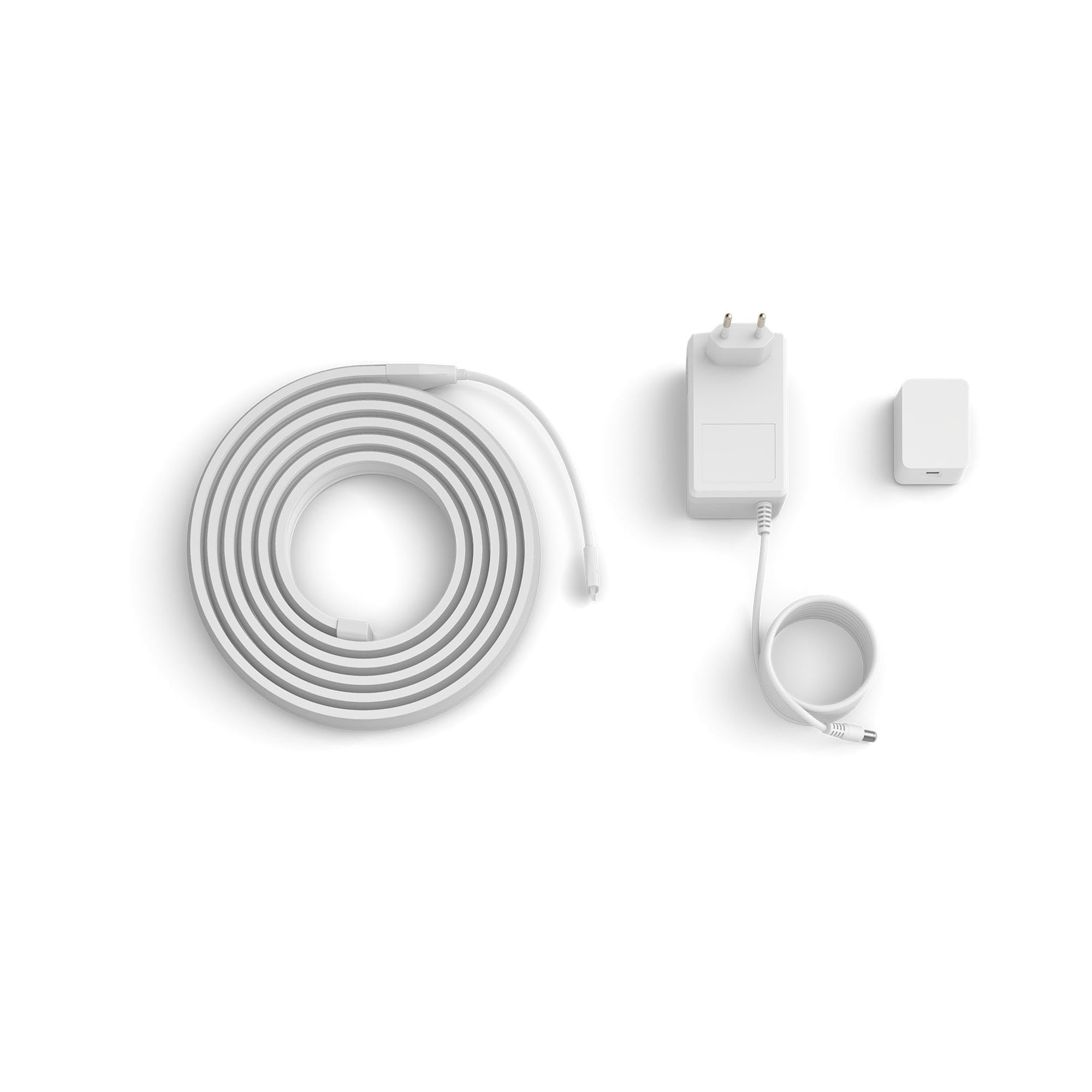 Philips Hue OmniGlow 3-metrowa taśma LED mikro LED, 2700 lm, żywe kolory i atmosfera, elastyczne oświetlenie wewnętrzne, jednolite światło, możliwość cięcia, sterowanie za pomocą aplikacji i głosem