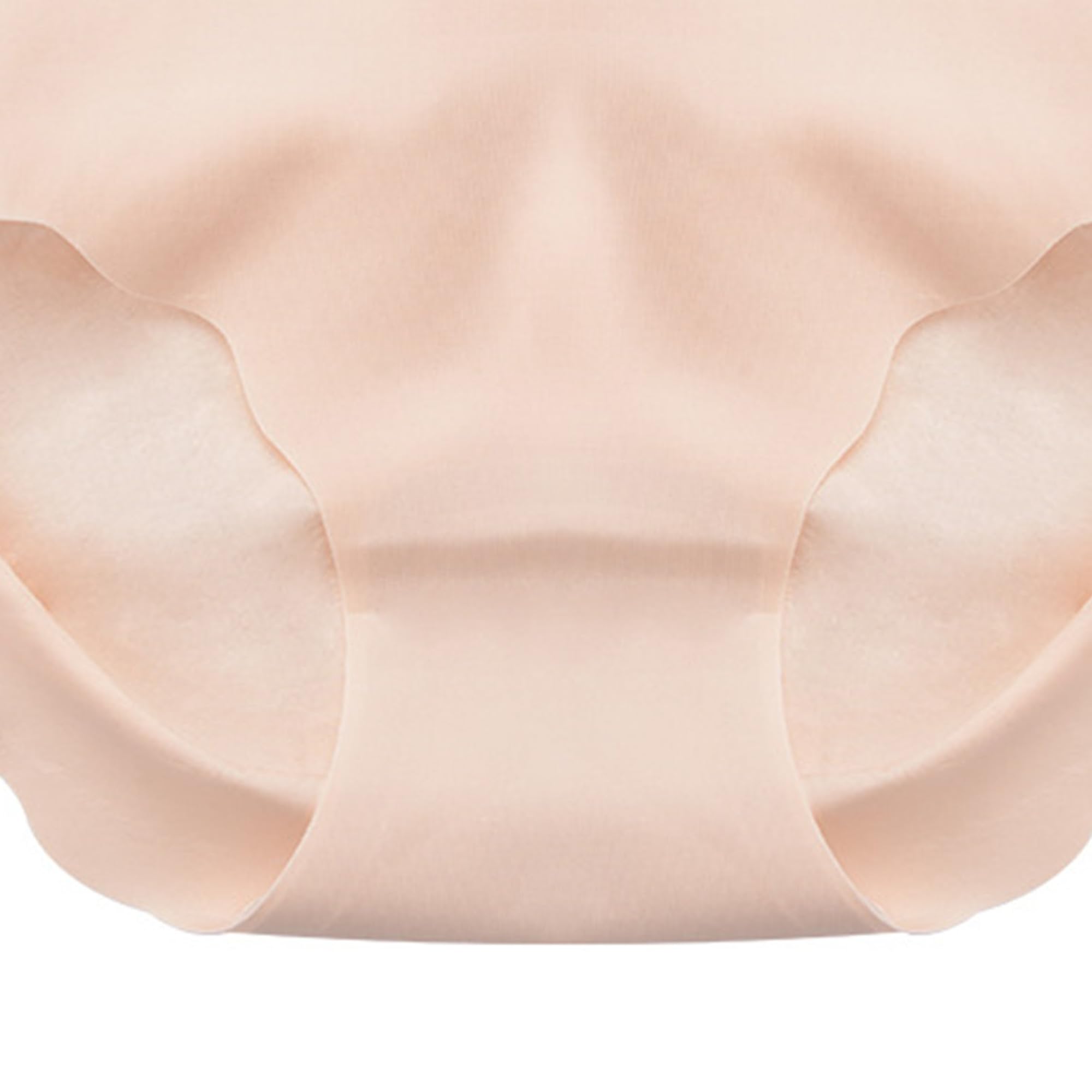 Calzoncillos elásticos sin costuras de secado rápido para mujer, suaves, cómodos, paquete múltiple, ropa interior transpirable de tiro medio (caqui, 5 piezas, L)