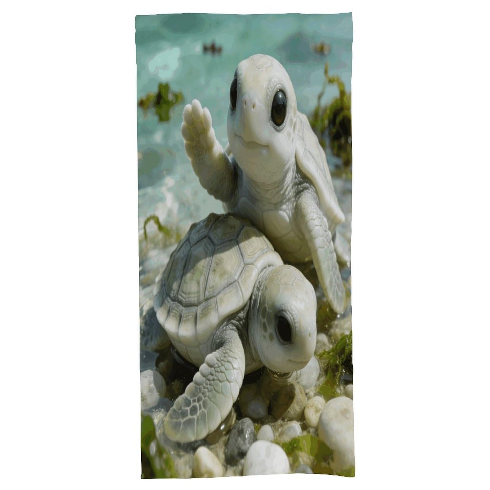 Fodpand Style Shallow Beach Encounter Bath Towel, Highly Absorbent & Quick Drying Beach Towel, Compact & Lightweight Pool Towel For Bathroom, Beach, Pool, Gym, Spa, And Hotel Use