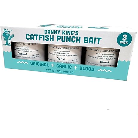Danny King Original Garlic Blood Catfish Punch Bait