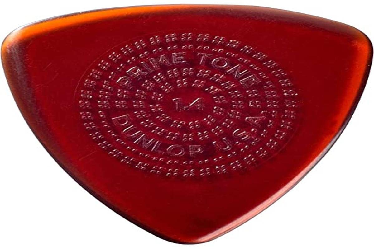 Dunlop Plettri Primetone, 1.5 mm, Triangolo, con Presa