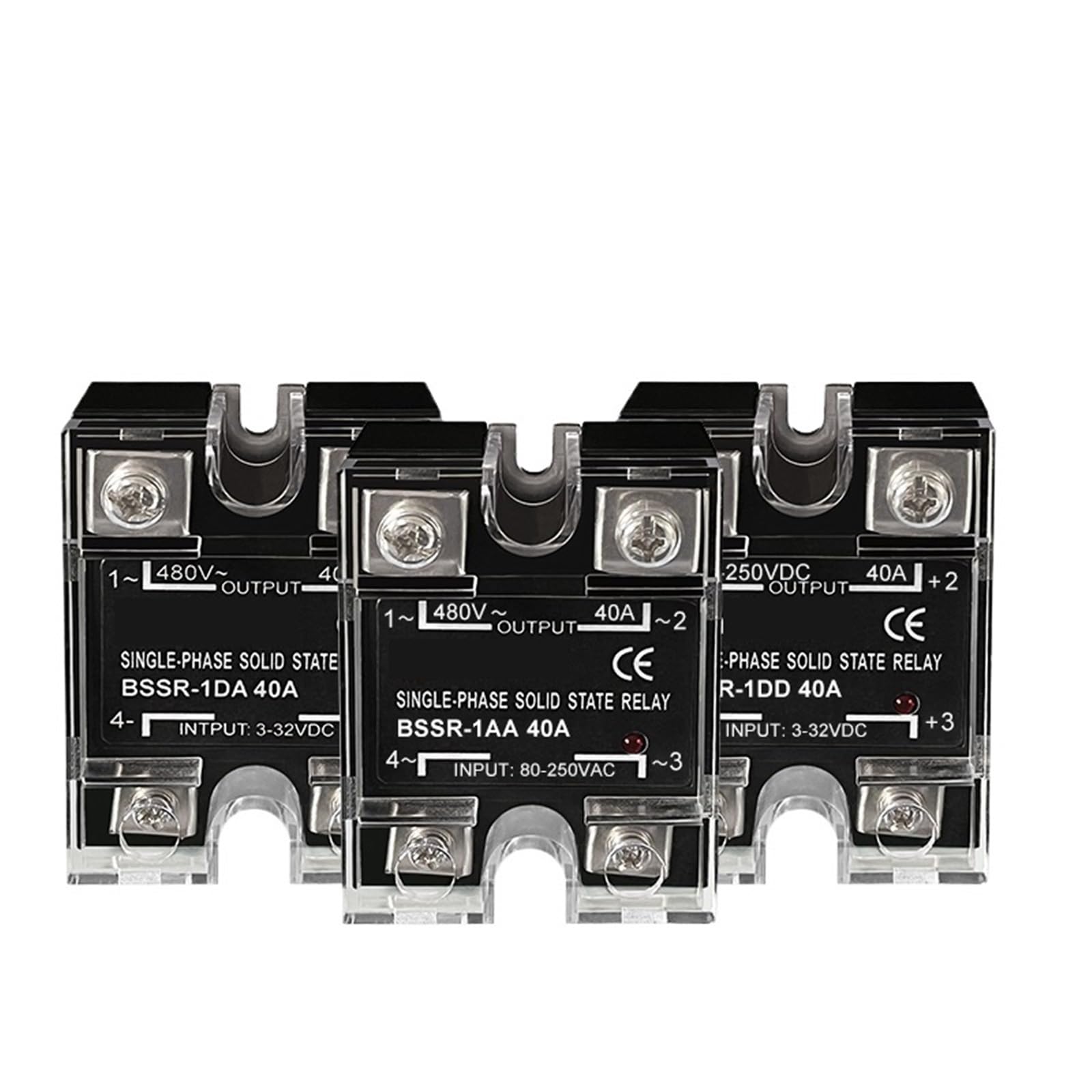 Relais statique AC-AC 120A SSR monophasé pour contrôle de température
