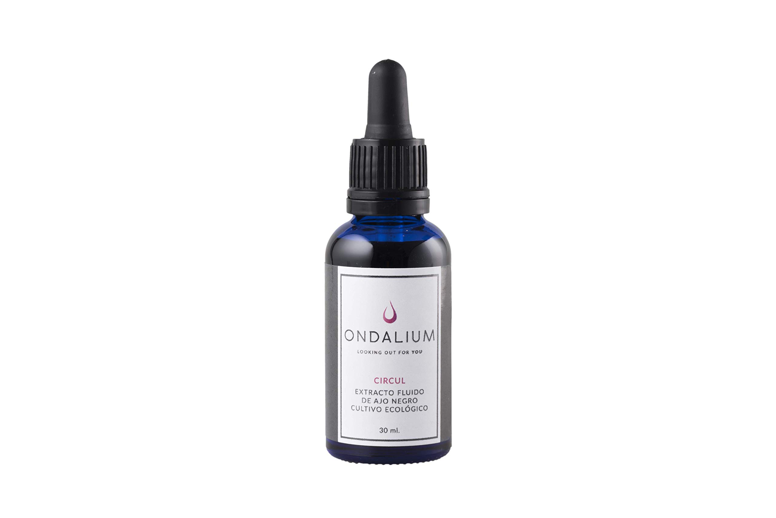 CIRCUL de Ajo Negro Ecológico | Extracto Circulatorio en Gotas (30 ml, 1 mes) – Producto Natural para la Salud Cardiovascular y la Mejora de la Circulación