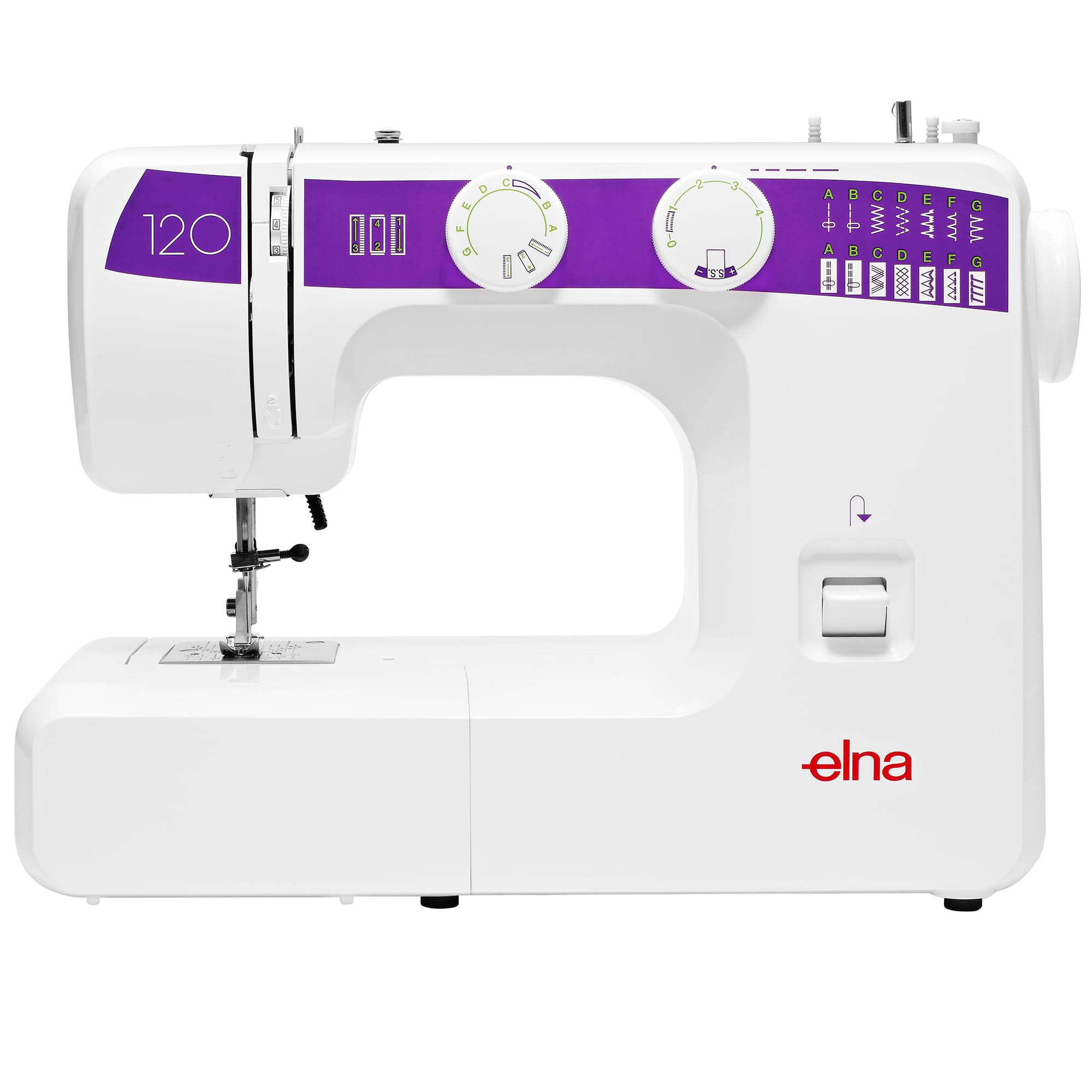 Amazon.com: Elna eXplore 120 Mechanical Sewing Machine; 13 Built