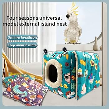 Amazon.com : Large Winter Warm Bird Nest House, Bird Bed for