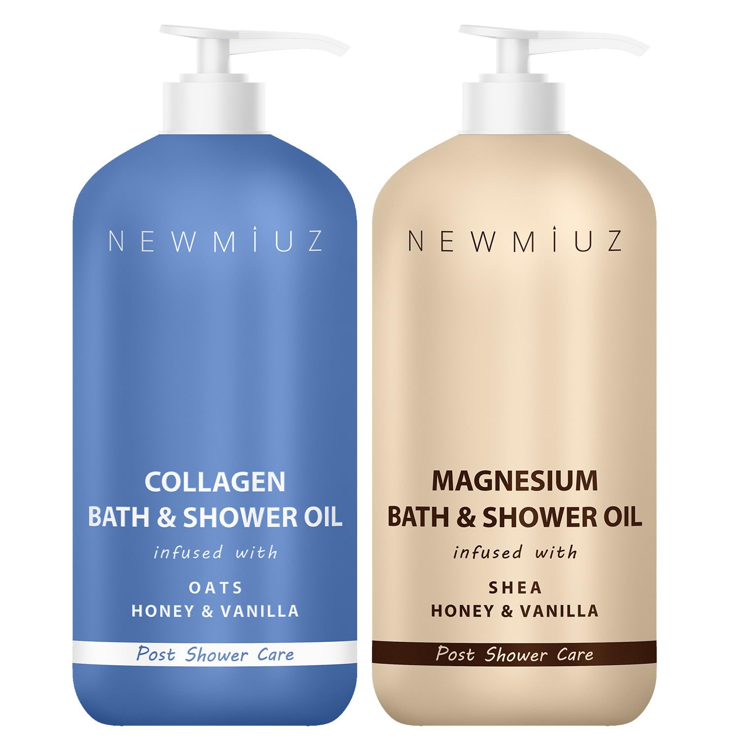 New Miuz Luxurious Shower Oil Bath Set Pack of 2