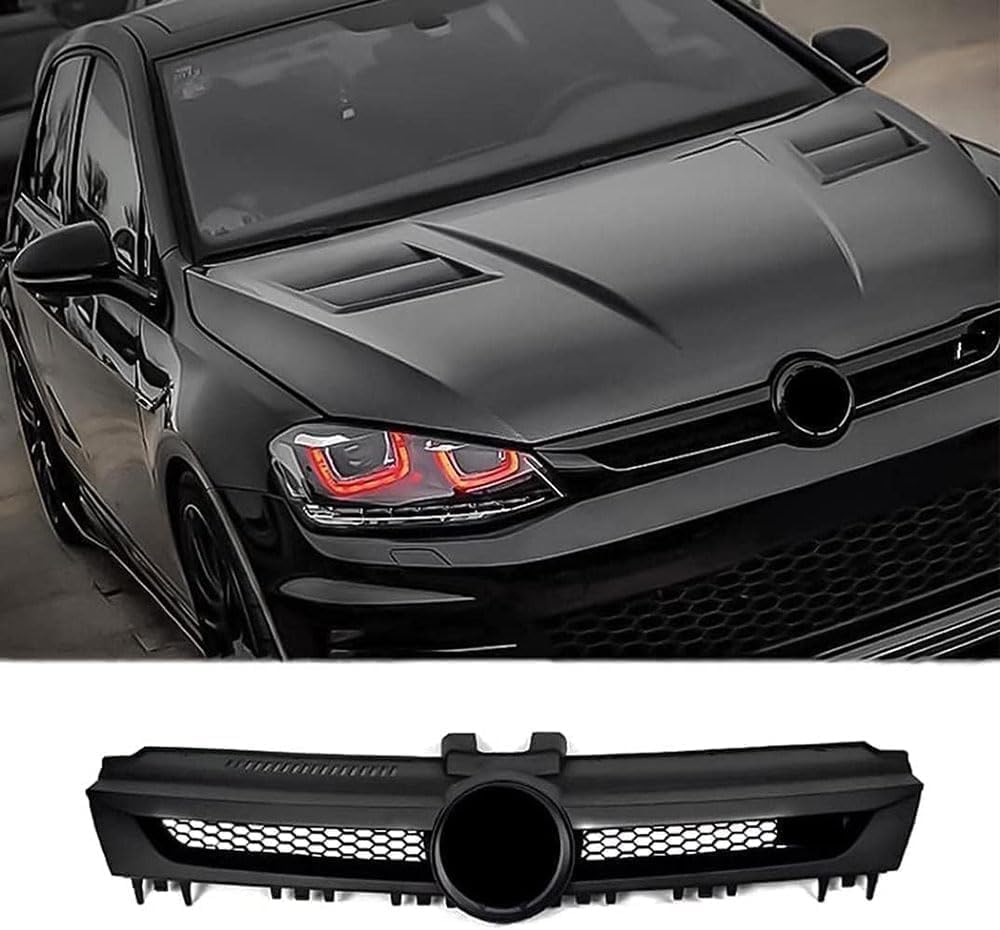 Griglia assicurativa Anteriore dell'auto per VW Golf 7 ABT 2014-2017,Griglie del radiatore Ricambio ricambi Auto