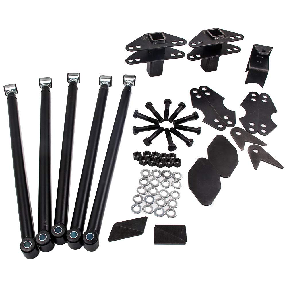 Autoslegend Universal 4Link Suspension Kit, 24" WeldOn Parallel 4