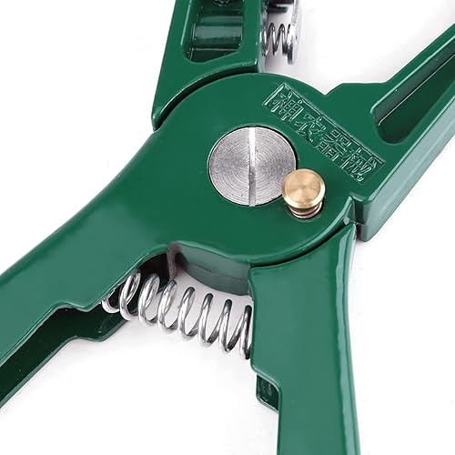 Miniatura 3 de Alicates para etiqueta de oído, alicates de animales de ganado con pasador de repuesto para instalar cerdos, ganado, ovejas