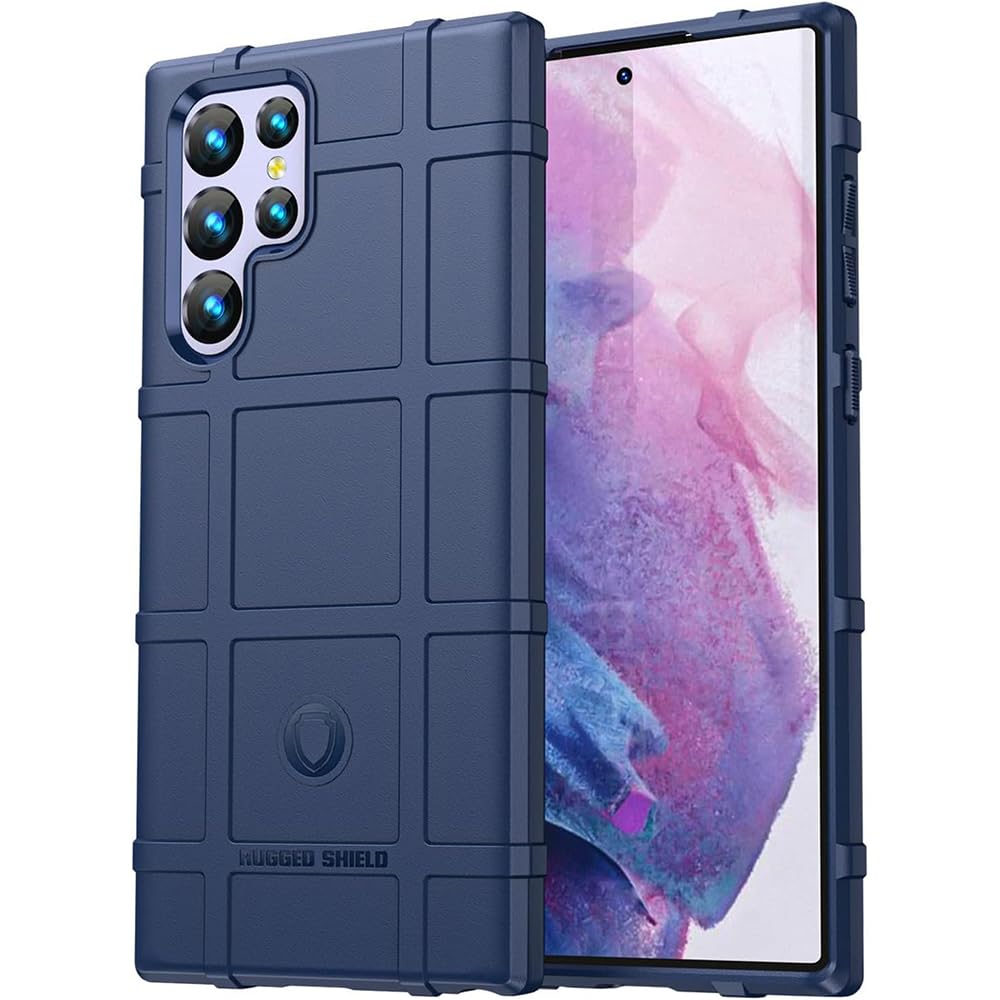 Casotec Shockproof Back Cover Case for Samsung Galaxy S23 Ultra 5G | 360 Degree Protection | Military Grade Drop Protective Case | Anti-Scratch Tough TPU Case for Samsung Galaxy S23 Ultra 5G (Blue) (B0CHJGWMMT) Amazon Price History, Amazon Price Tracker