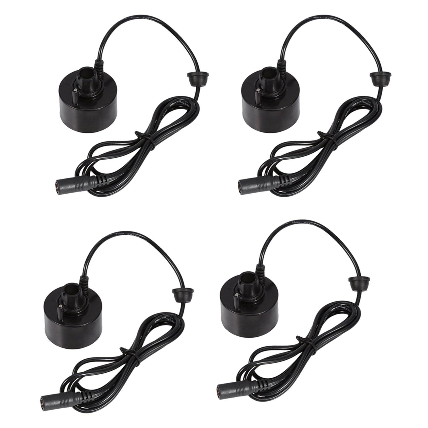 Hndhbfgrt 4X 400ML/H Mini Ultrasonic Mist Maker Fogger Water Fountain Pond Fog Machine Atomizer Air Humidifier