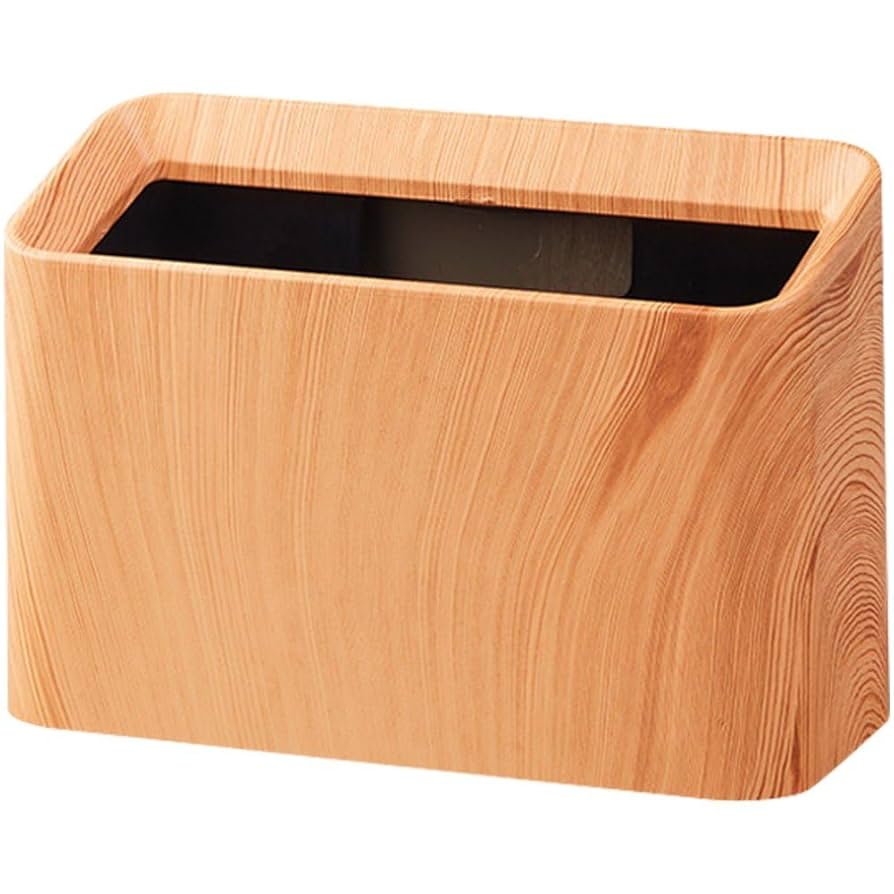★美品★入手困難★ TAD ★タッド Amazon｜卓上ゴミ箱 ミニダストボックス フタなし 四角 木目調