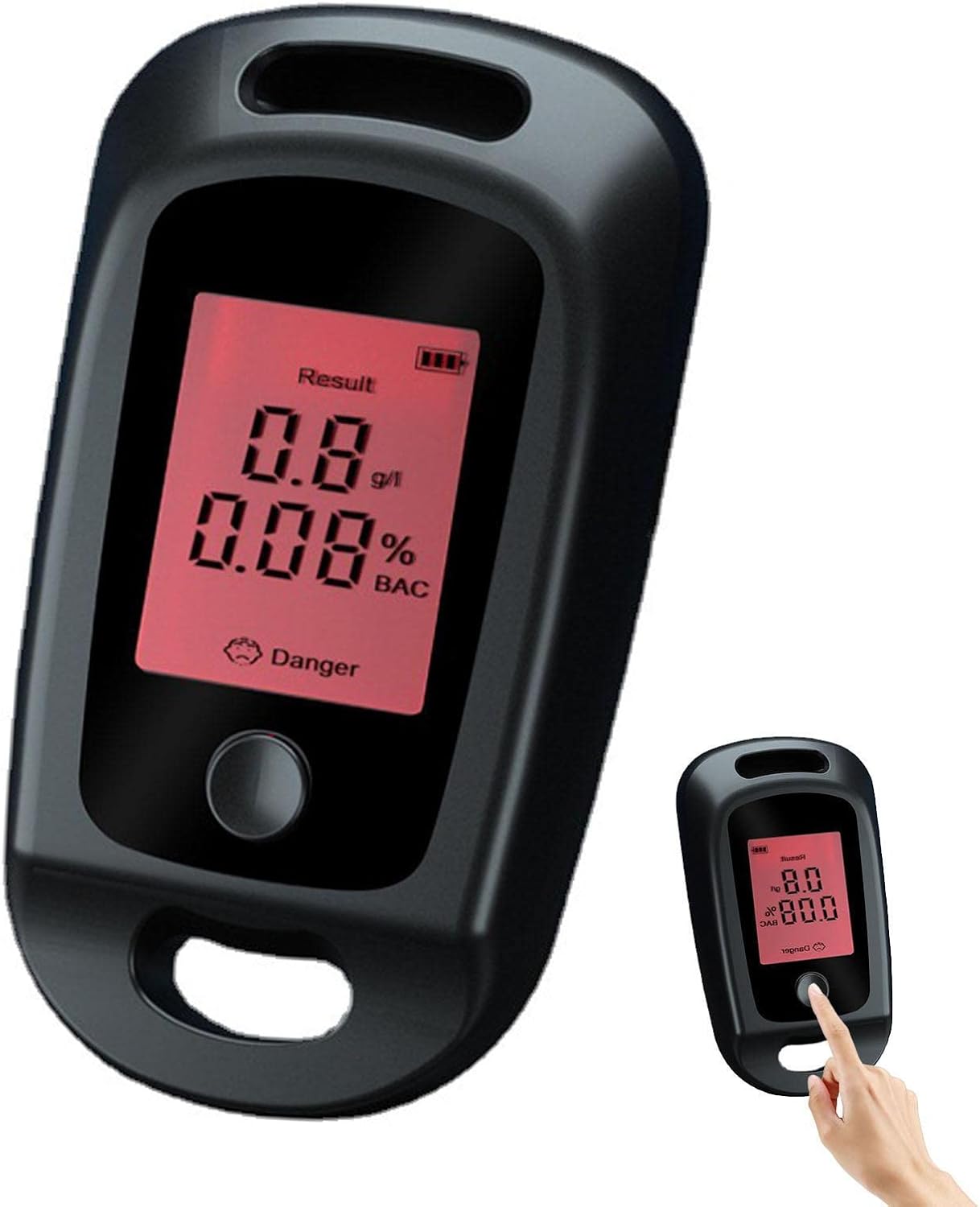 VELUNE Personal Breathalyzer, Portable Breathalyzer to Test Alcohol