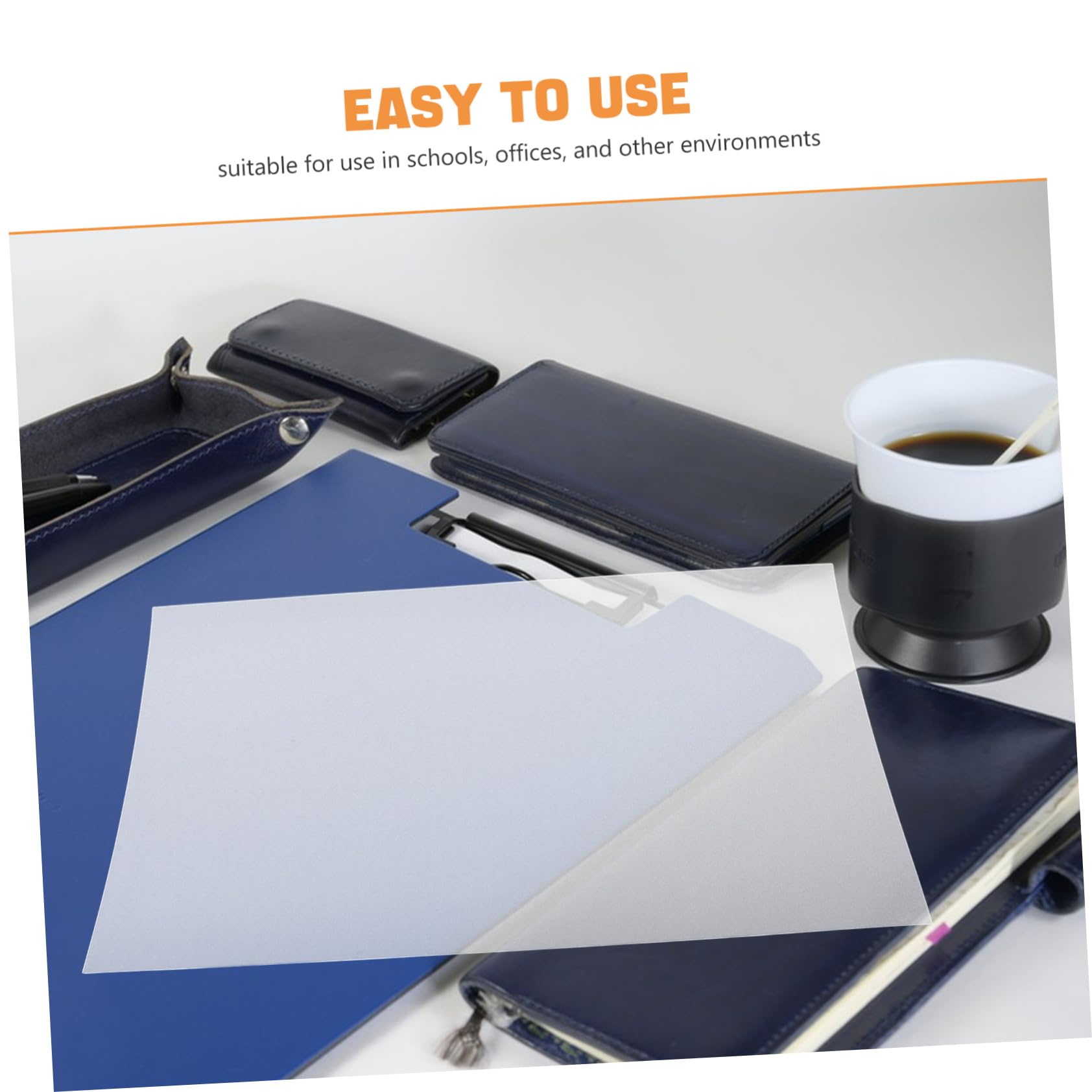 Lot De 100 Couvertures Transparentes Mates En Plastique Pour Cahiers, Classeurs Et Bandes Dessinées. Haute Transmission Lumineuse, Protège Contre L'usure.