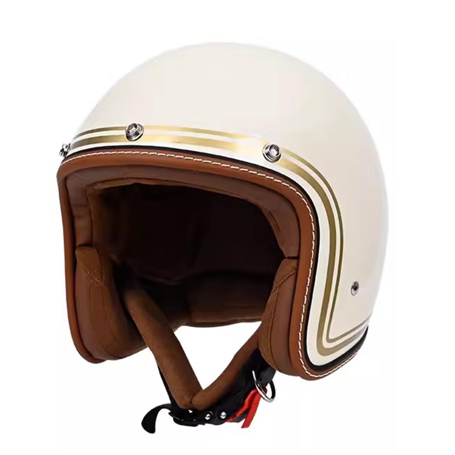 Casques moto jet vintage pour scooter en ville taille L