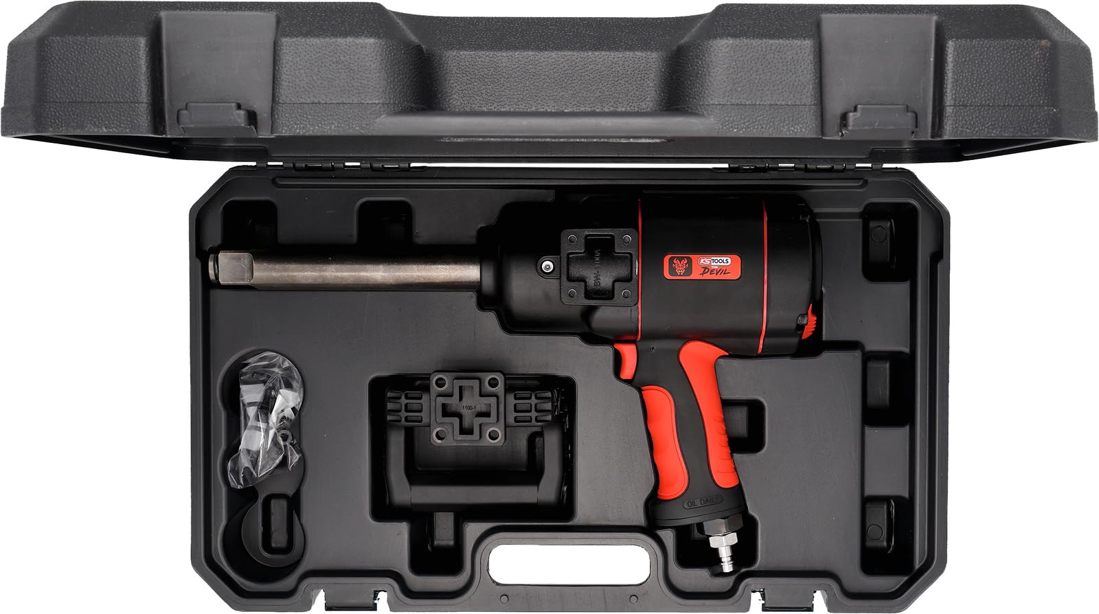 KS Tools 512.3405 3/4" THE DEVIL wysokowydajna pneumatyczna wkrętarka udarowa, 4050 Nm, 443 mm