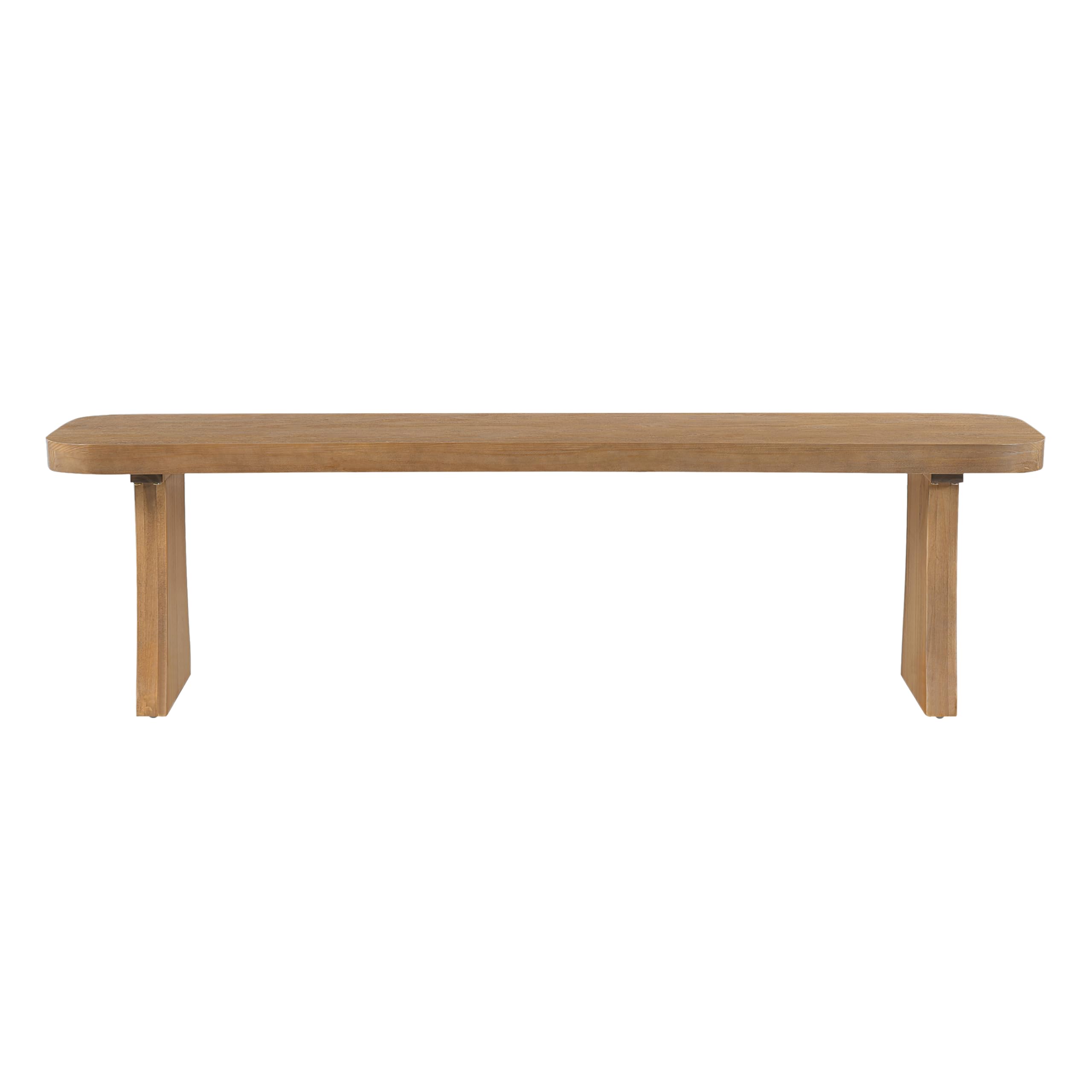 Christopher Knight Home Solley 63" Indoor Pine Dining Bench, Solid Wood Bench Seat for Dining Table, Rectangular Dining Seat, Spacious Seating, Long Footstool for Living Room Dining Room, Pine Wood